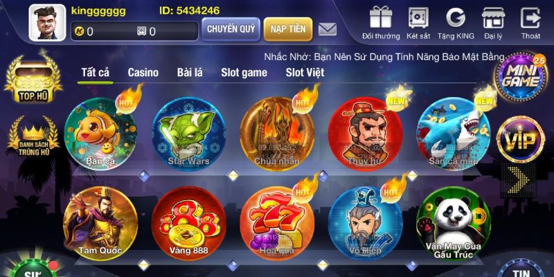 Hướng dẫn tải app King Fun